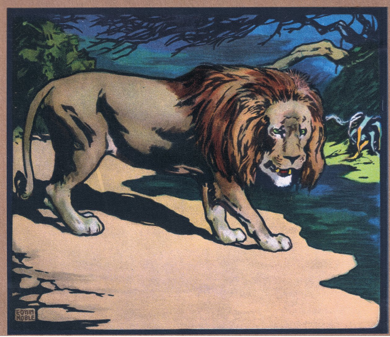 Leone da John Edwin Noble