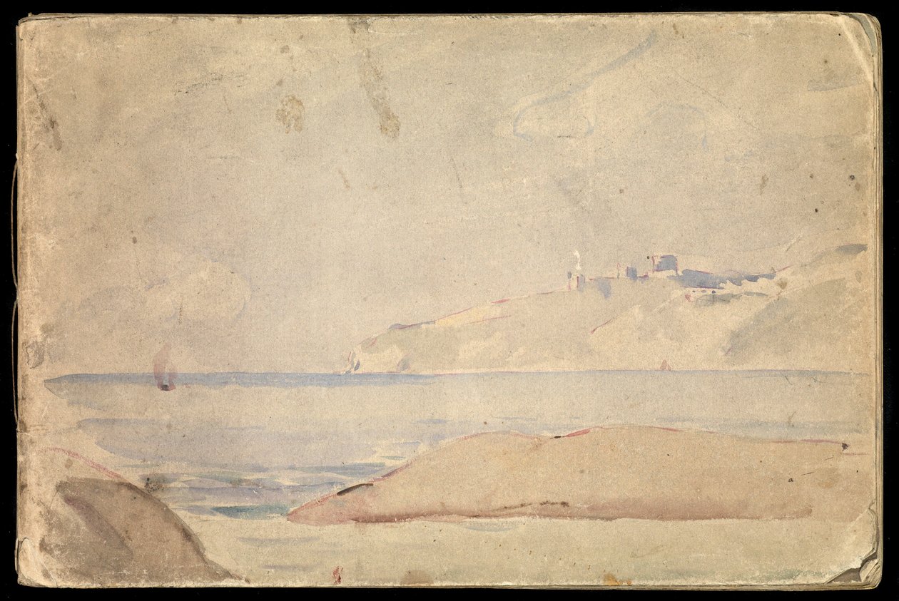 Paesaggio marino, taccuino da John Everett