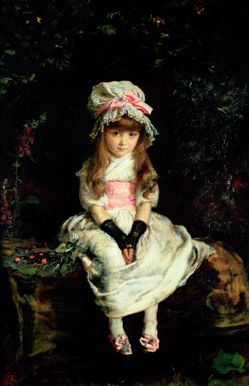 Ciliegie mature, 1879 da John Everett Millais