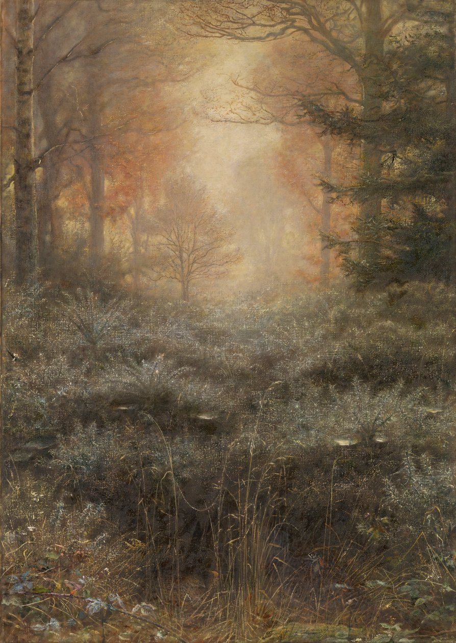 Furze bagnate dalla rugiada da John Everett Millais