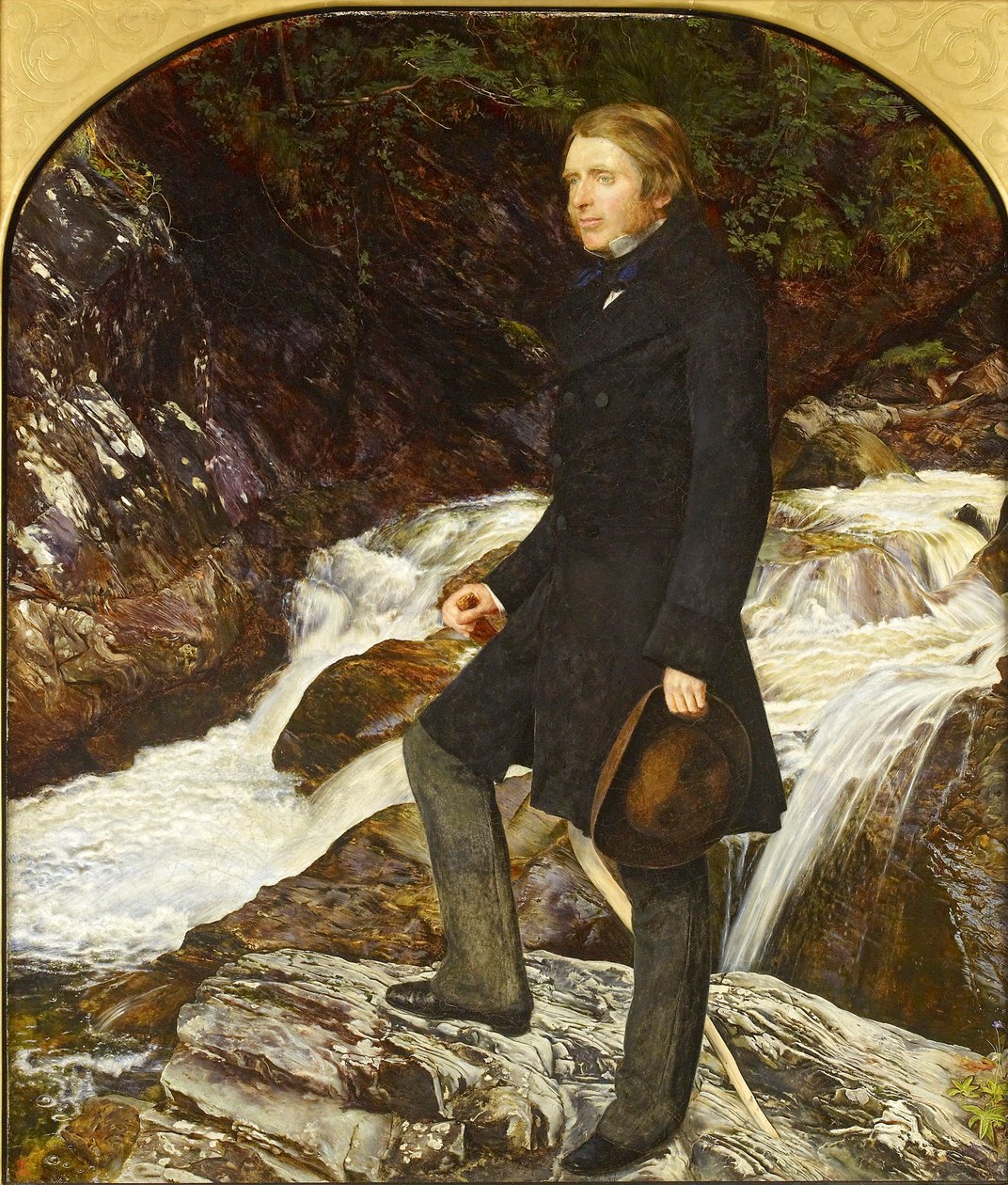 John Ruskin, 1854 da John Everett Millais