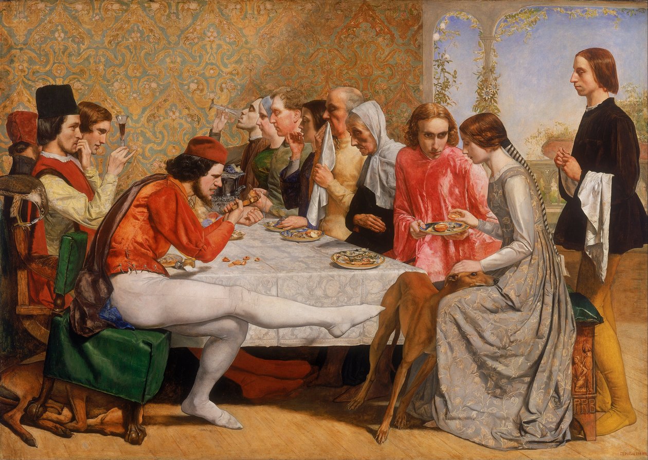 Lorenzo e Isabella da John Everett Millais