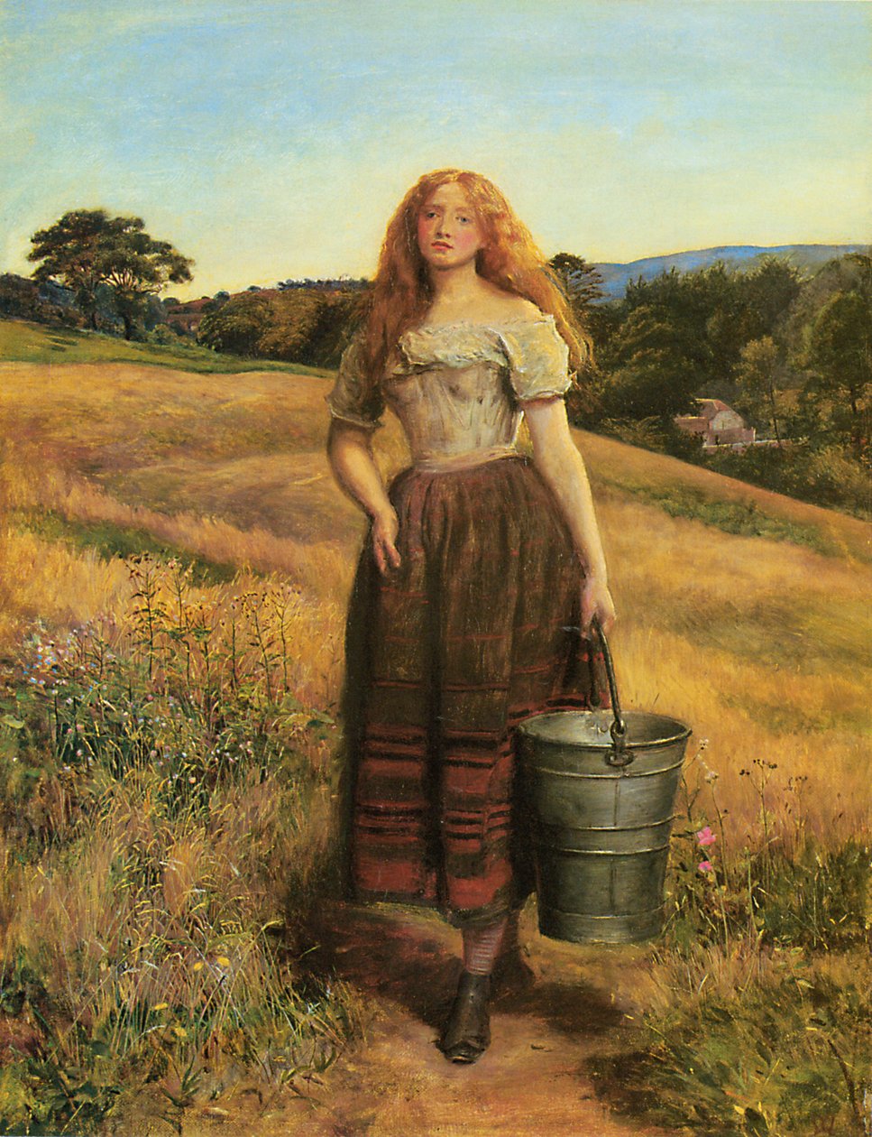 Millais contadina-figlia da John Everett Millais