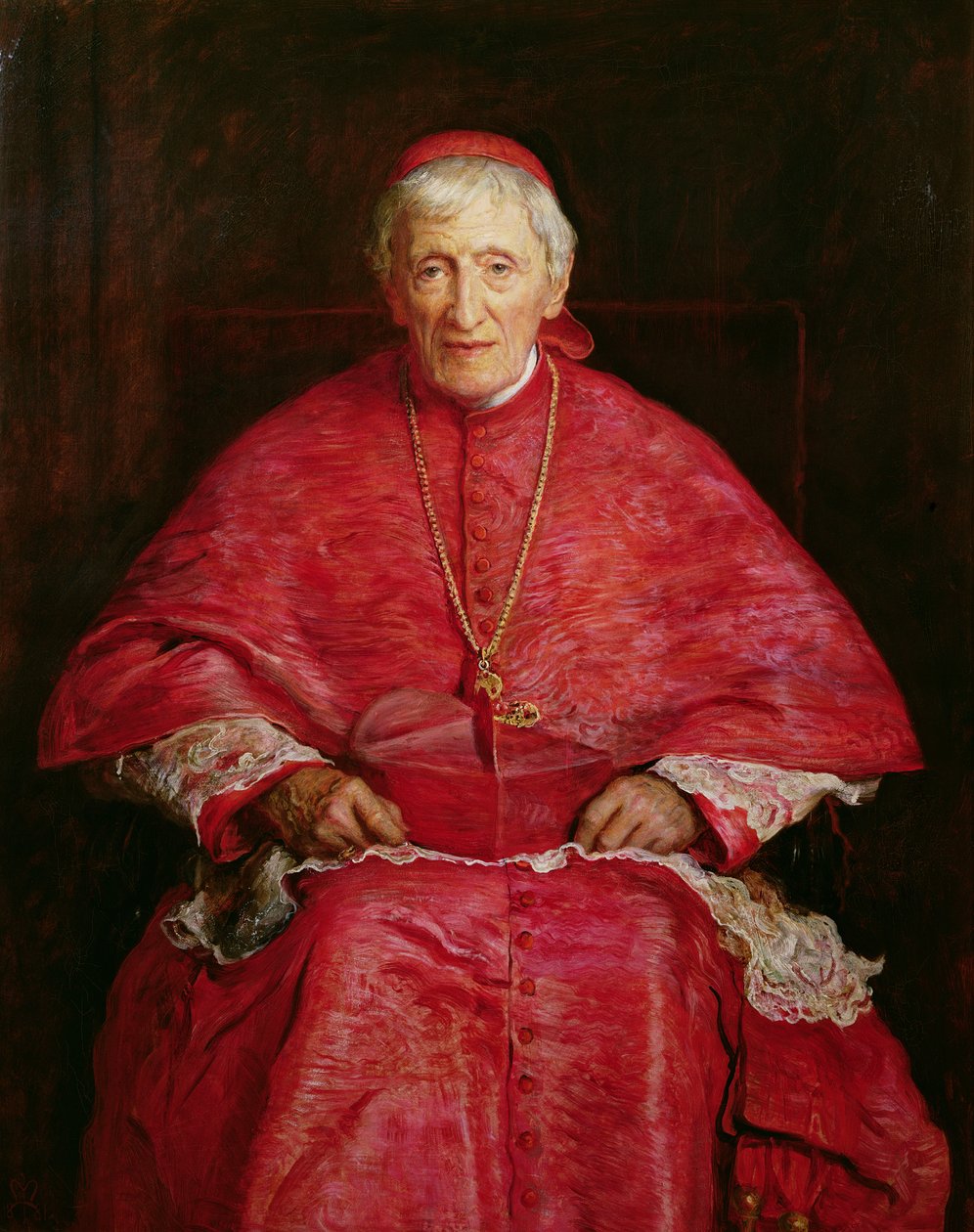 Ritratto del Cardinale Newman (1801-90) da John Everett Millais