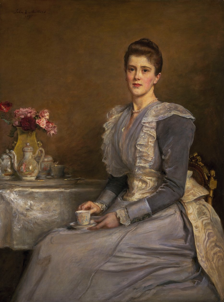 Ritratto di Mrs. Joseph Chamberlain (1864-1957) da John Everett Millais