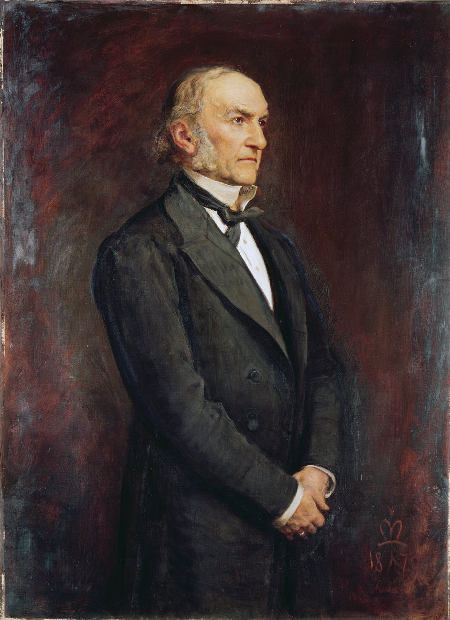 Ritratto di William Ewart Gladstone (1809-1898) 1879 da John Everett Millais