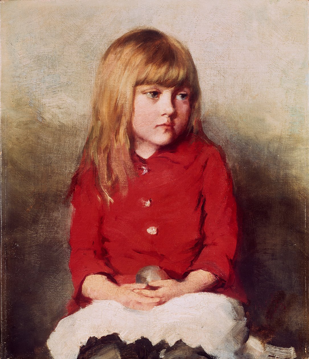 Ritratto di una giovane ragazza, fine XIX secolo da John Everett Millais