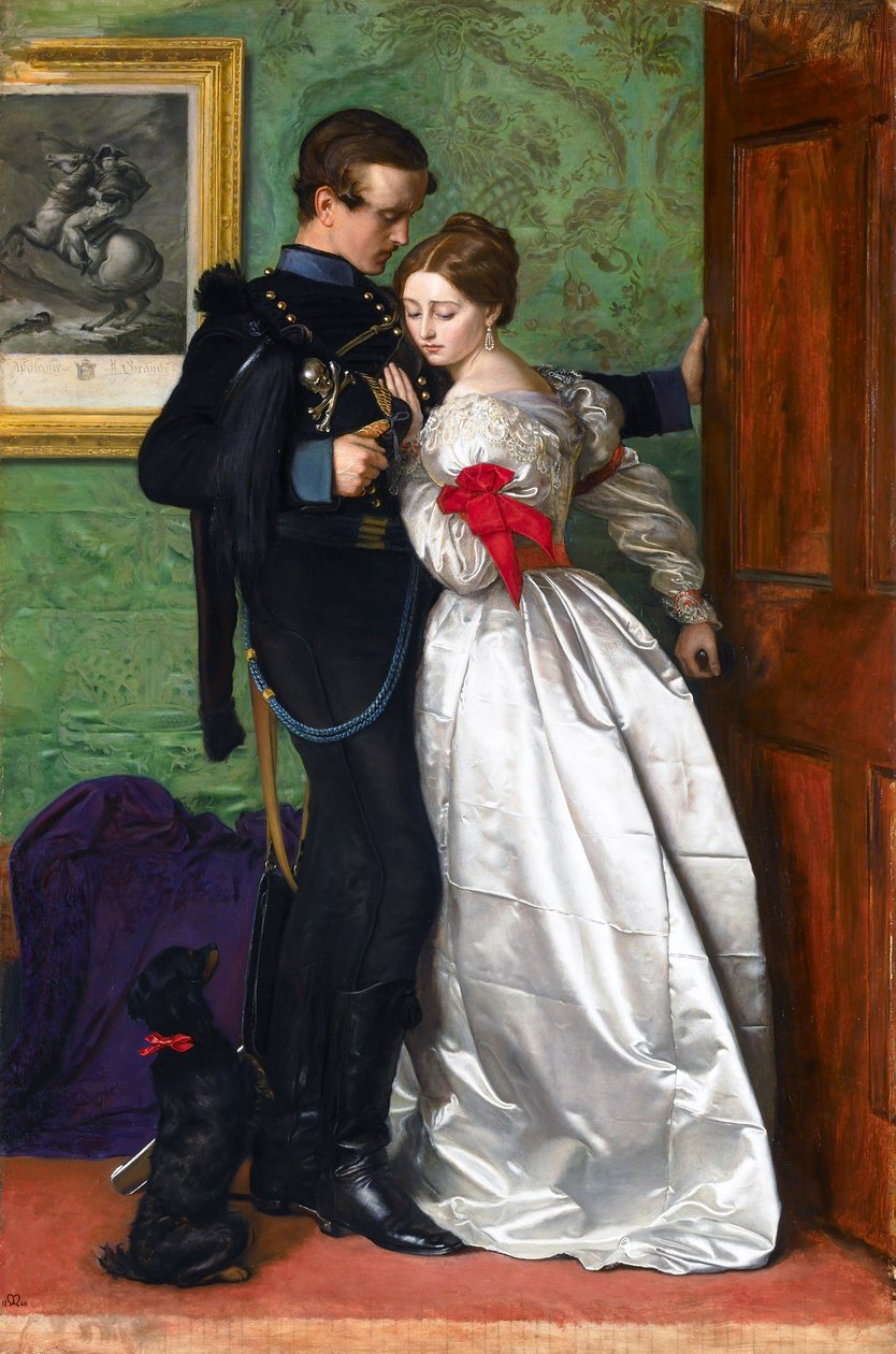 Il Brunswicker nero da John Everett Millais