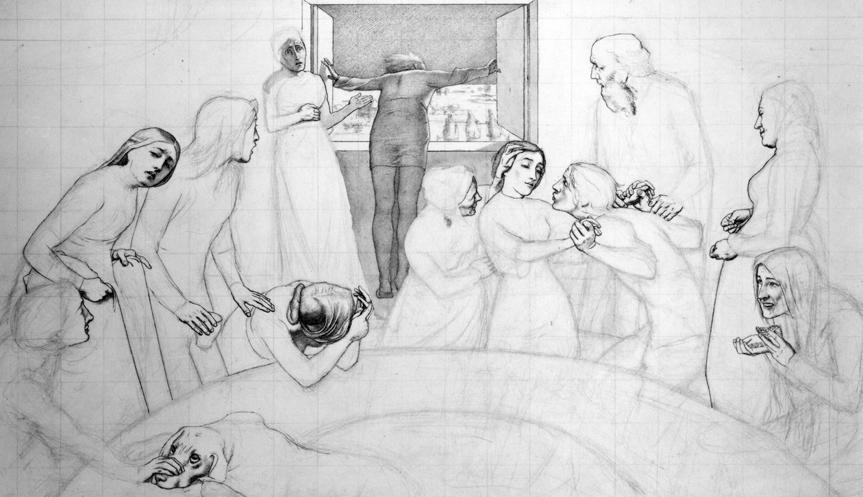 La vigilia del diluvio da John Everett Millais