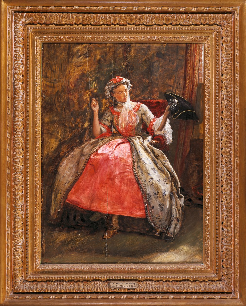 La coccarda bianca da John Everett Millais