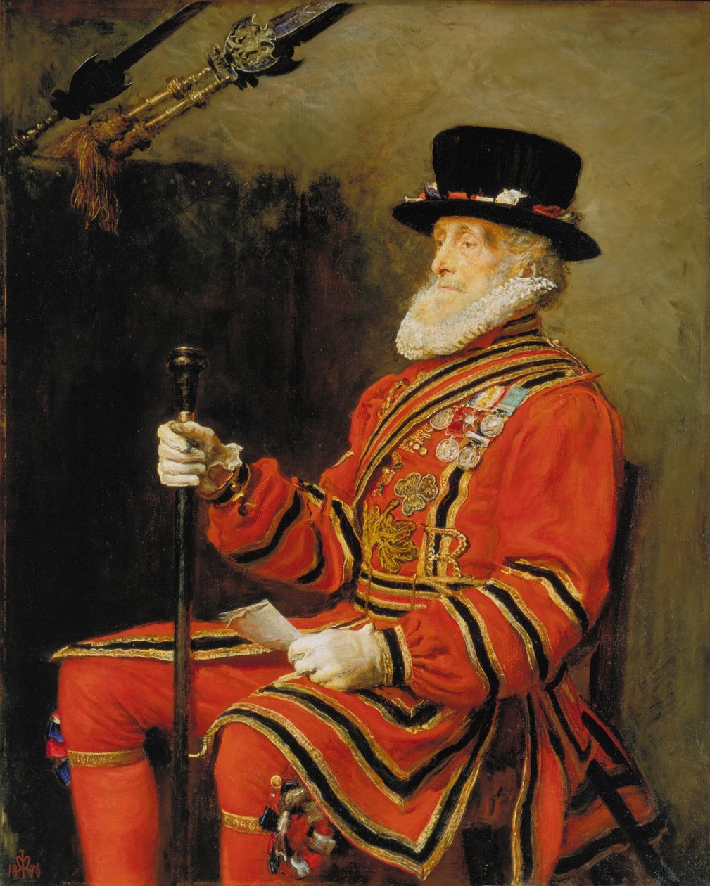 Il guardiano della guardia da John Everett Millais
