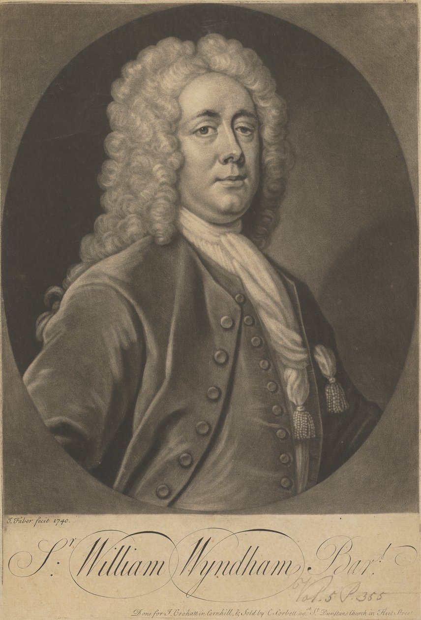 Sir William Wyndham da John Faber the younger