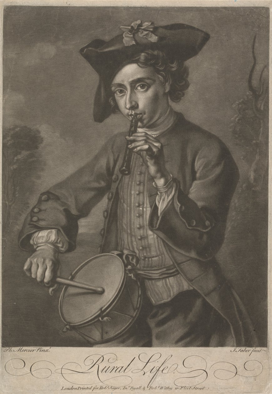 Il divertimento del pastore da John Faber the younger