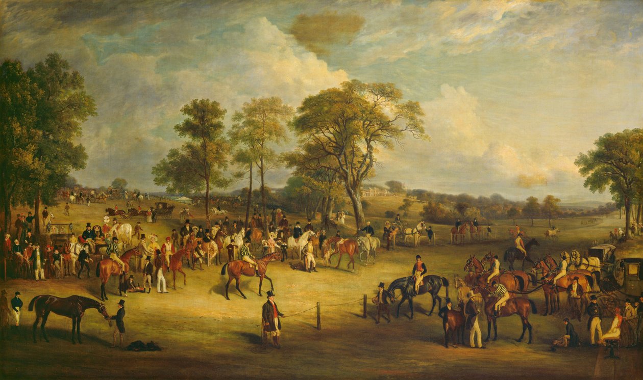 Corse di Heaton Park da John Ferneley