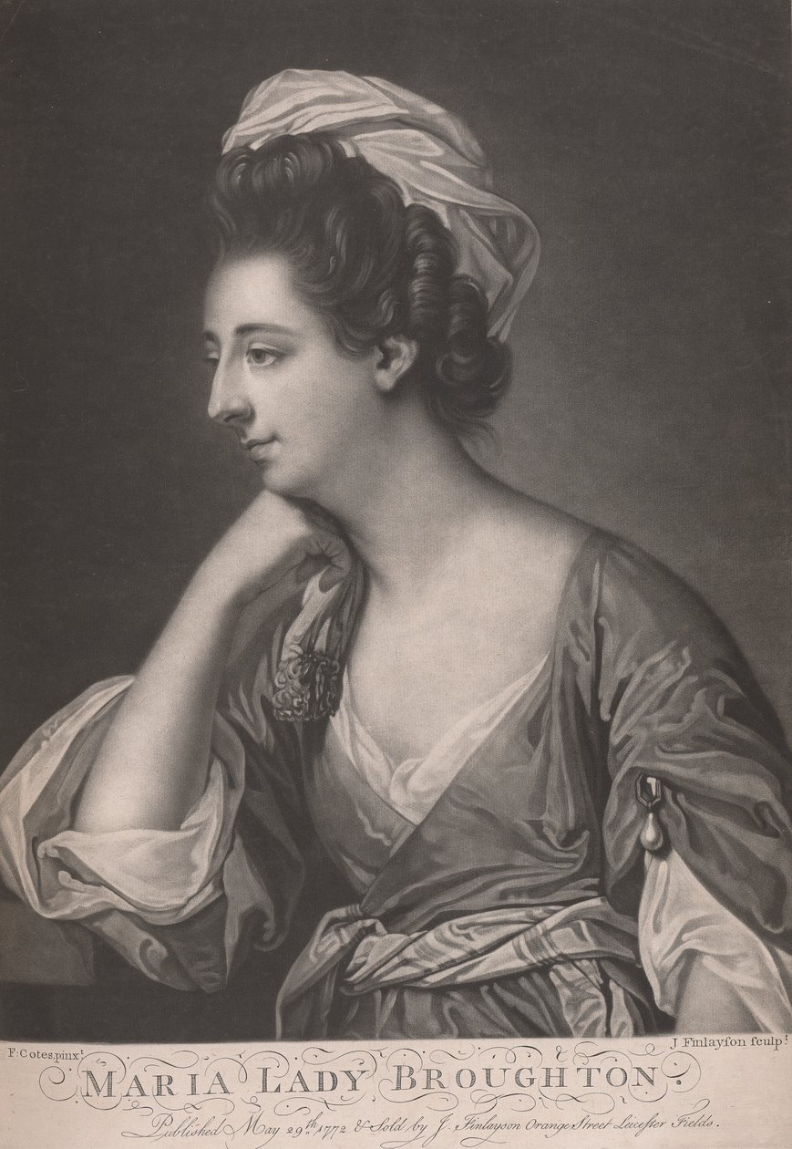 Maria, Lady Bronghton (m. 1785) da John Finlayson