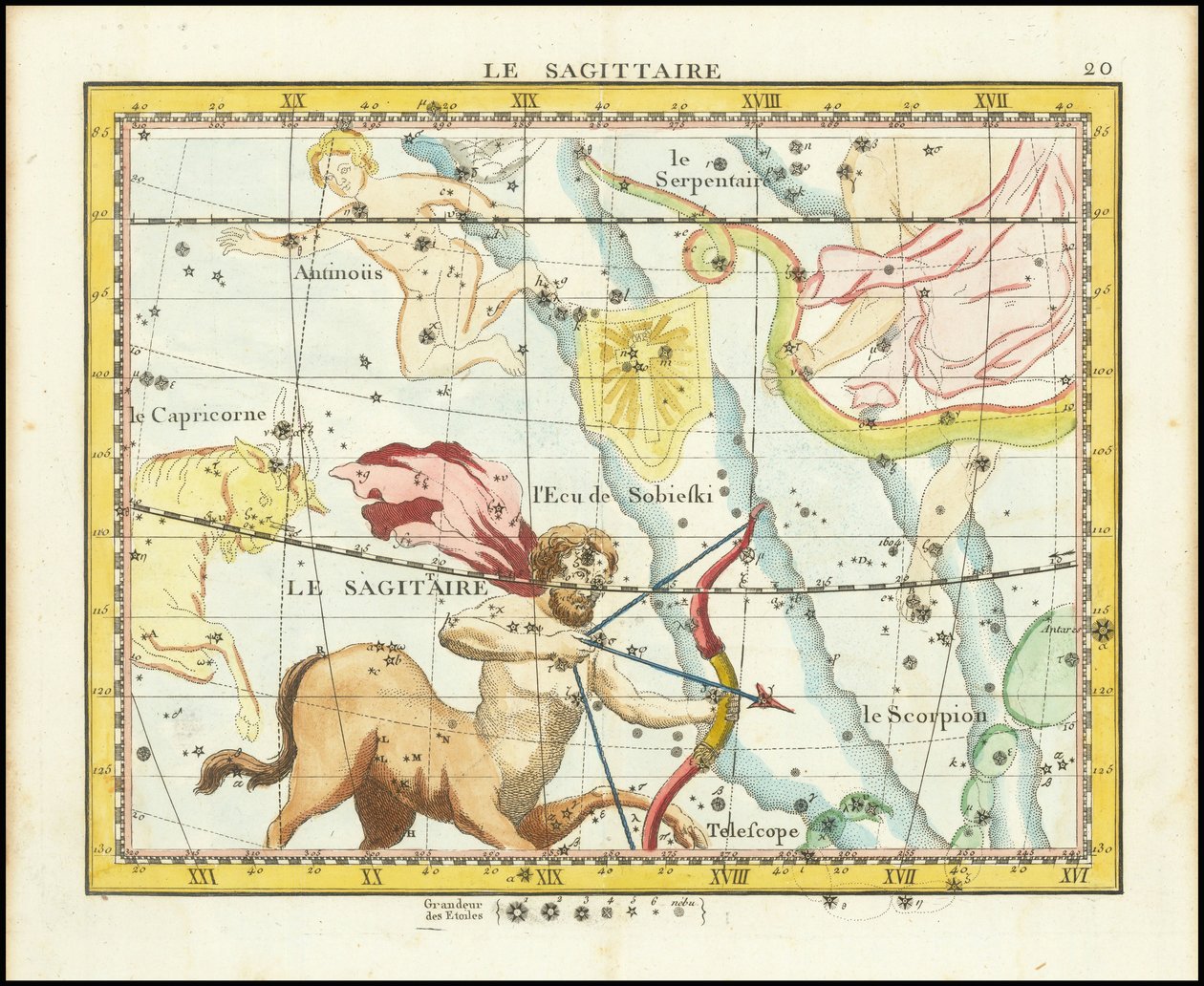 Il Sagitaire da John Flamsteed