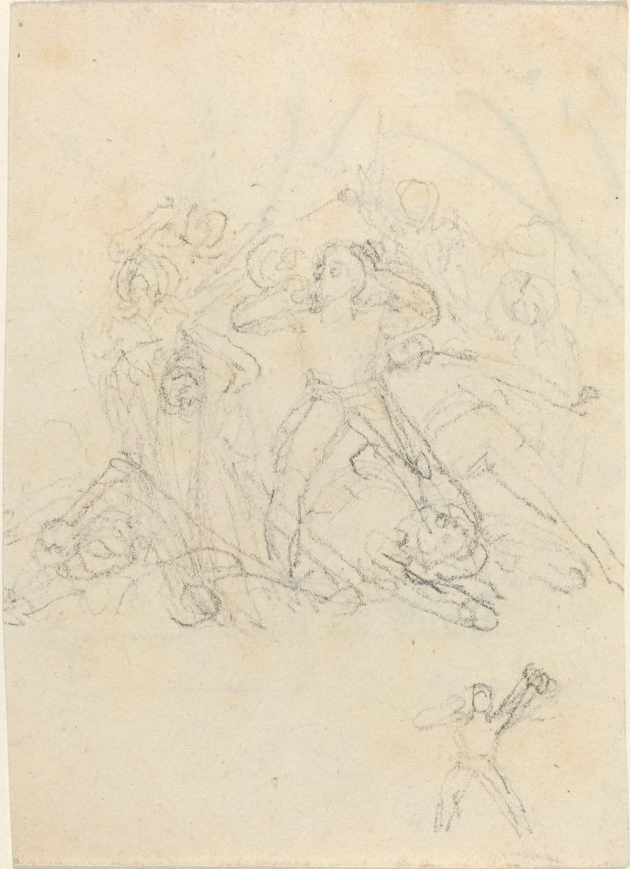Scena di battaglia da John Flaxman
