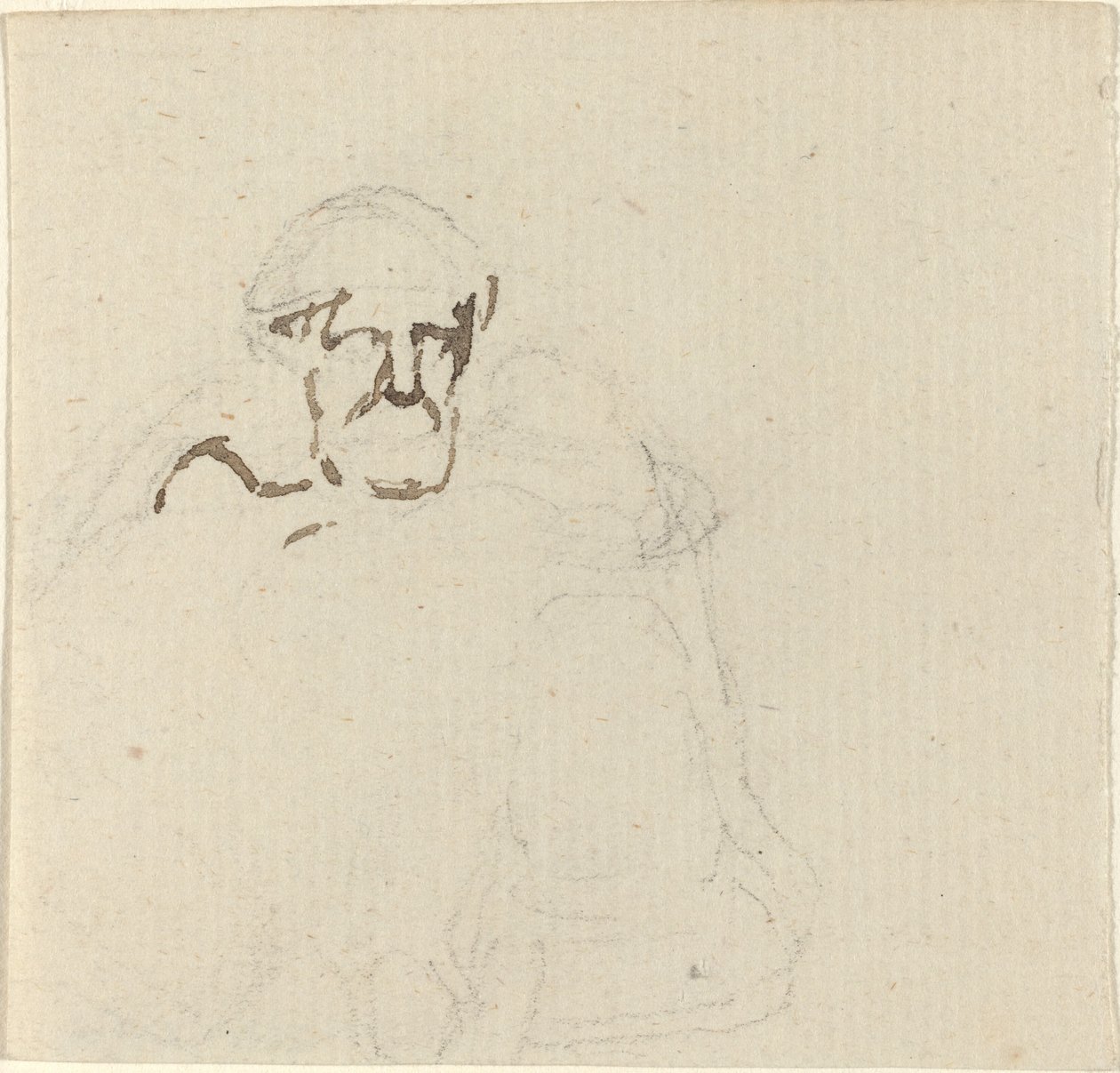 Figura barbuta da John Flaxman