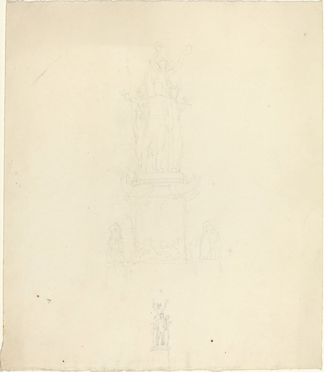 Progetto per Monumento o Lavoro in Metallo da John Flaxman