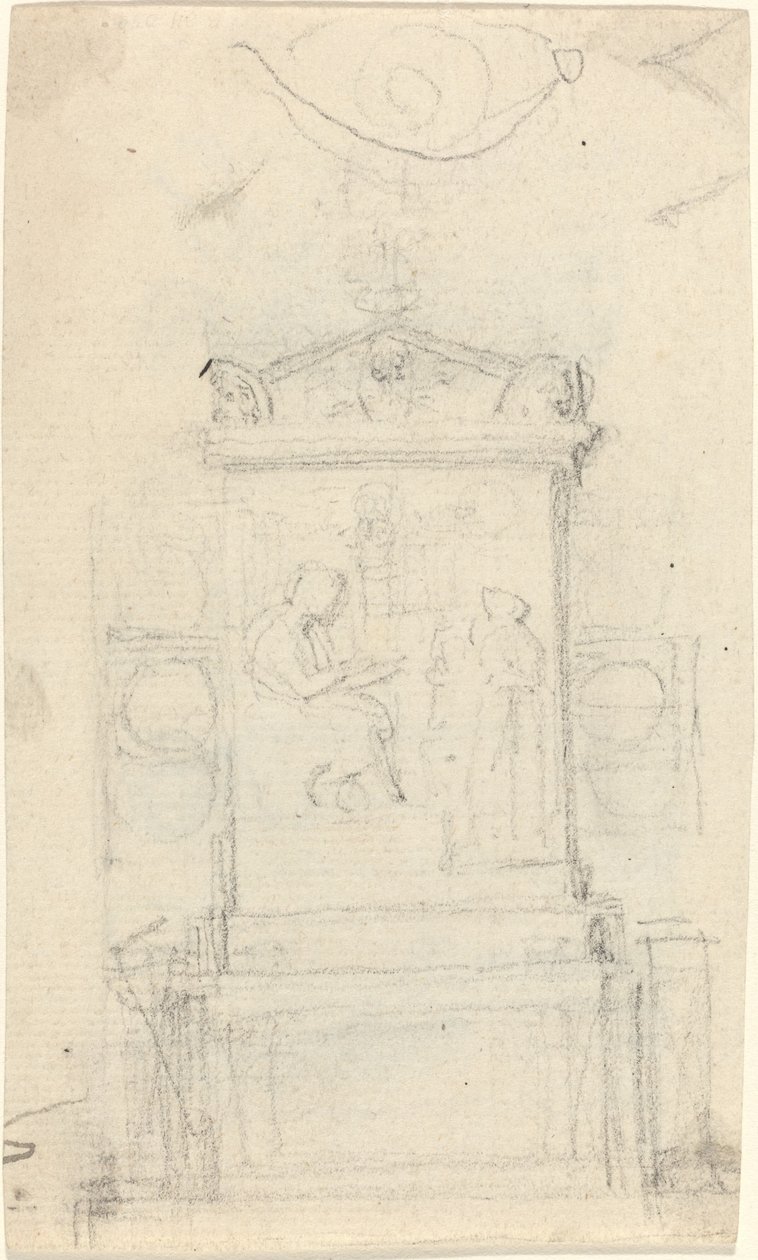 Progetto per la Tomba del Dr. Joseph Warton da John Flaxman