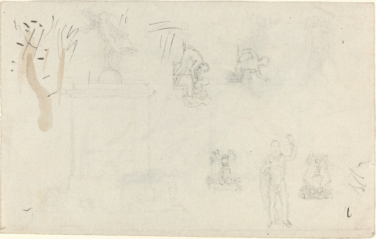 Foglio di studi da John Flaxman
