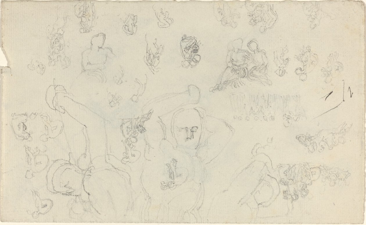 Foglio di Studi da John Flaxman