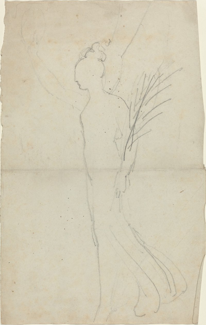 Donna che Cammina con Palma da John Flaxman