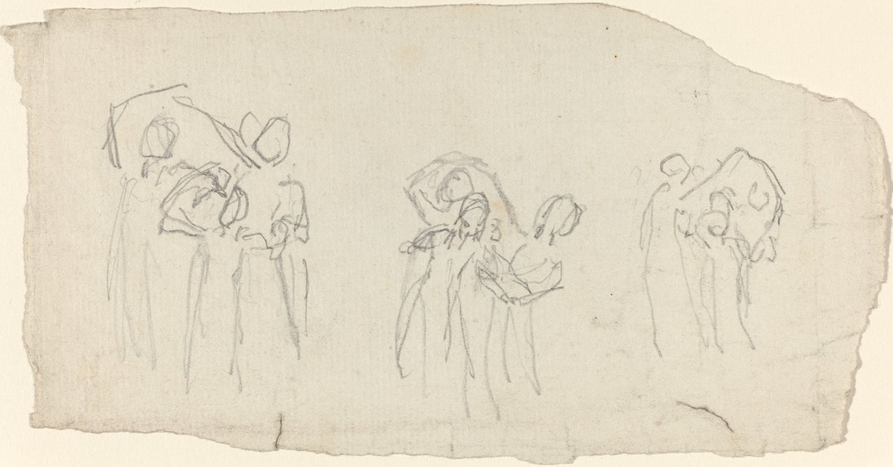 Tre gruppi di ballerini da John Flaxman