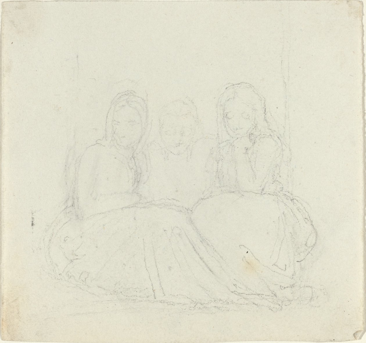 Tre figure femminili sedute da John Flaxman