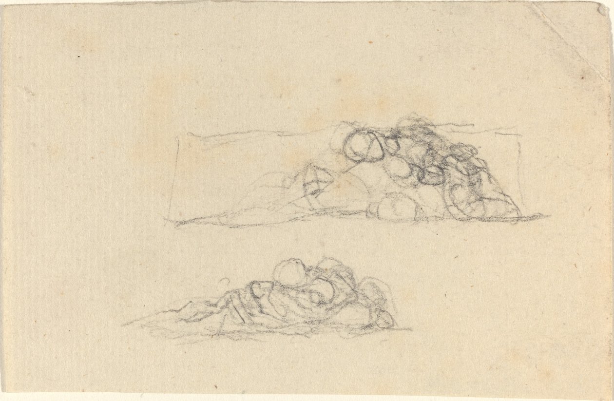 Due gruppi di figure accalcate da John Flaxman