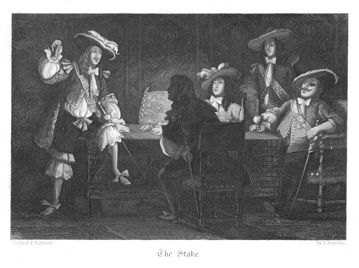 Scena da Old St Pauls di William Harrison Ainsworth da John Franklin