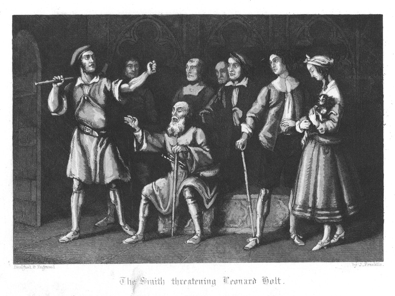 Illustrazione per La Peste di Londra (1665) per William Harrison Ainsworth Old Saint Paul