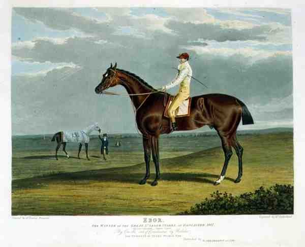 Ebor, vincitore del Great St. Leger a Doncaster da John Frederick Herring Snr