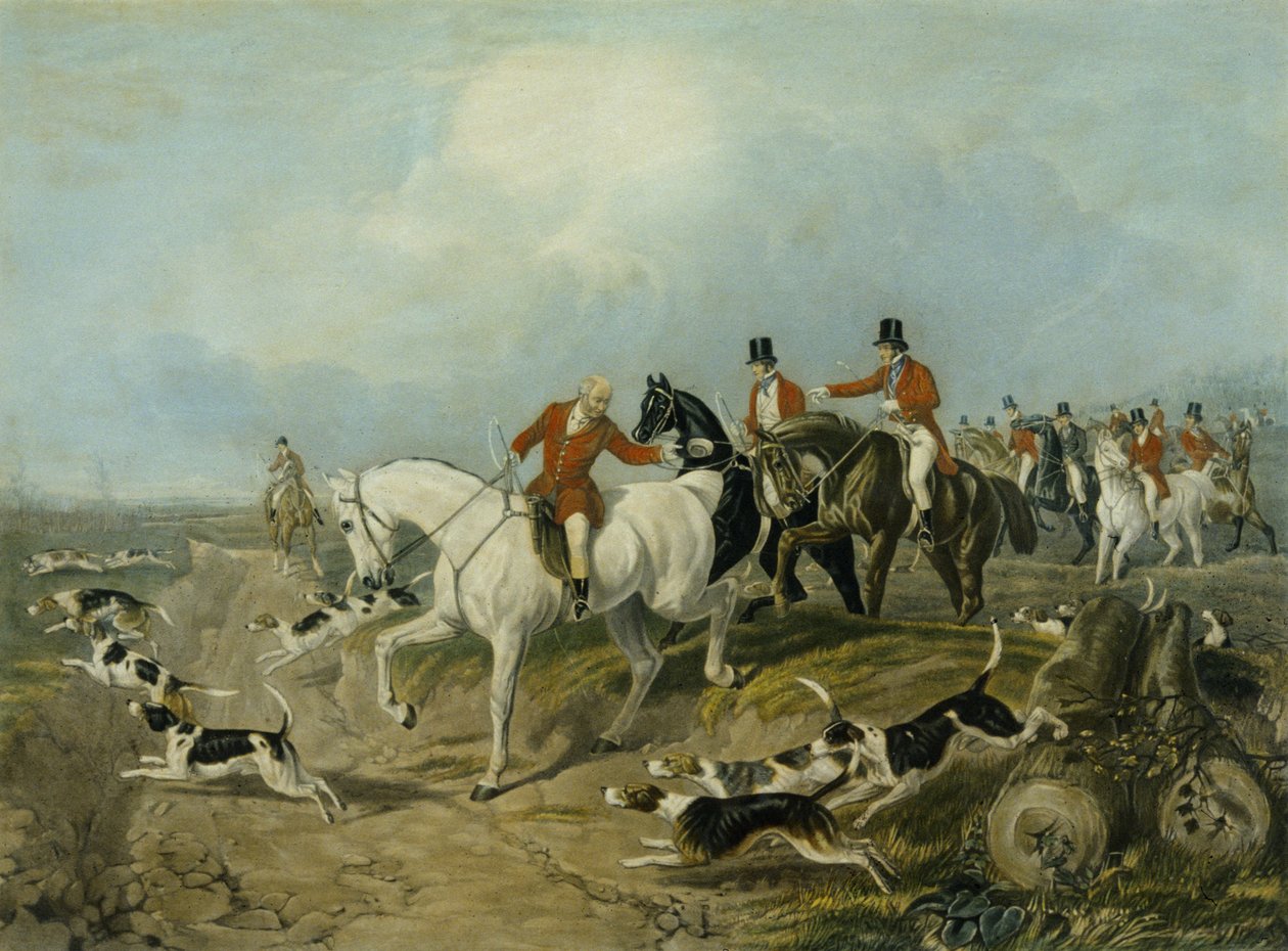 La scoperta, inciso da Huffman e Mackrill da John Frederick Herring Snr