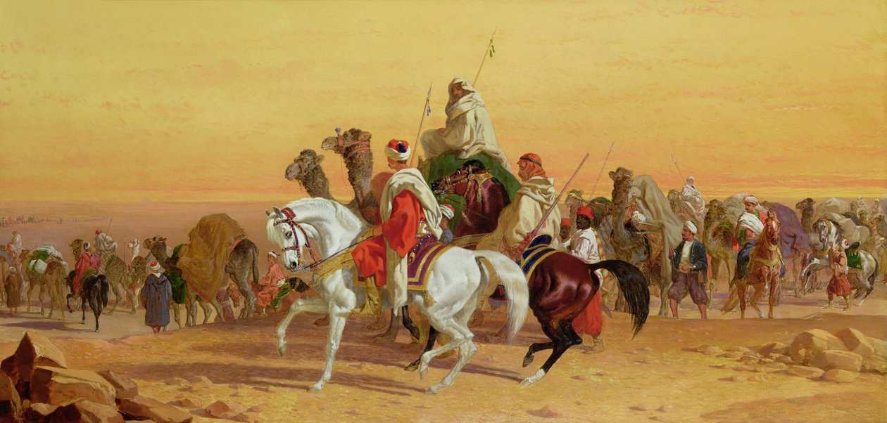 Una carovana araba da John Frederick Herring Senior