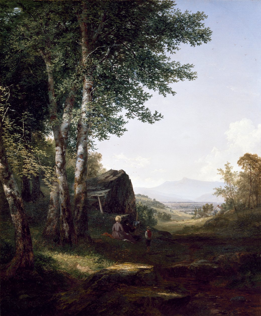 Veduta del Monte Mansfield, 1849 da John Frederick Kensett