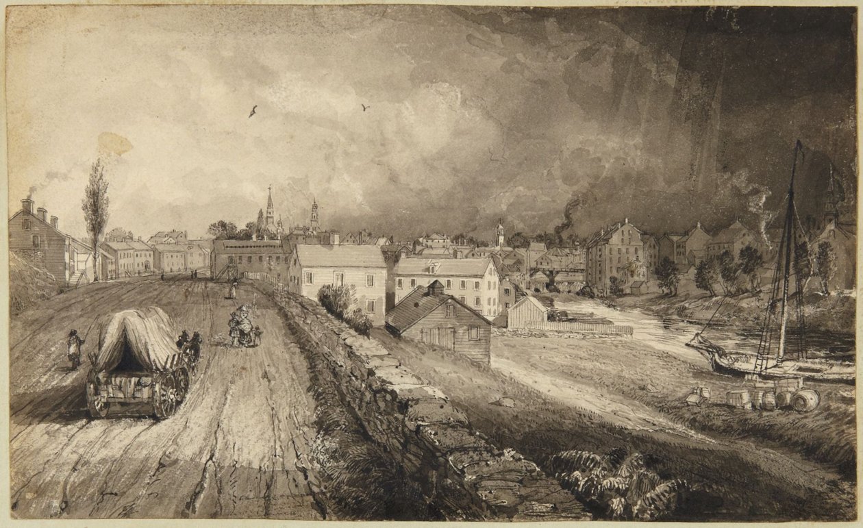 Città industriale del Connecticut da John Frederick Kensett