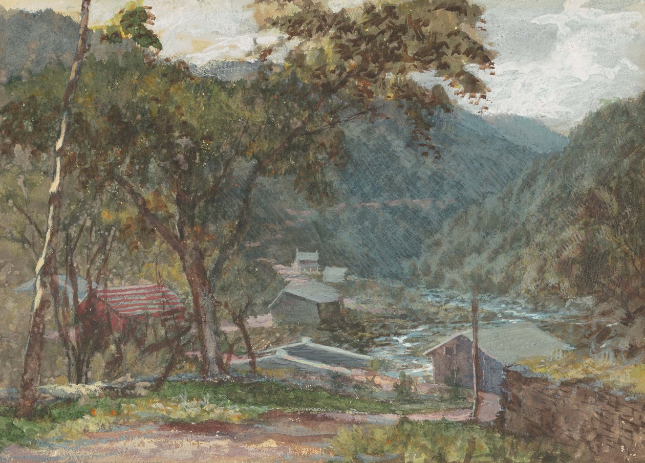Ingresso a Kauterskill Clove da John Frederick Kensett