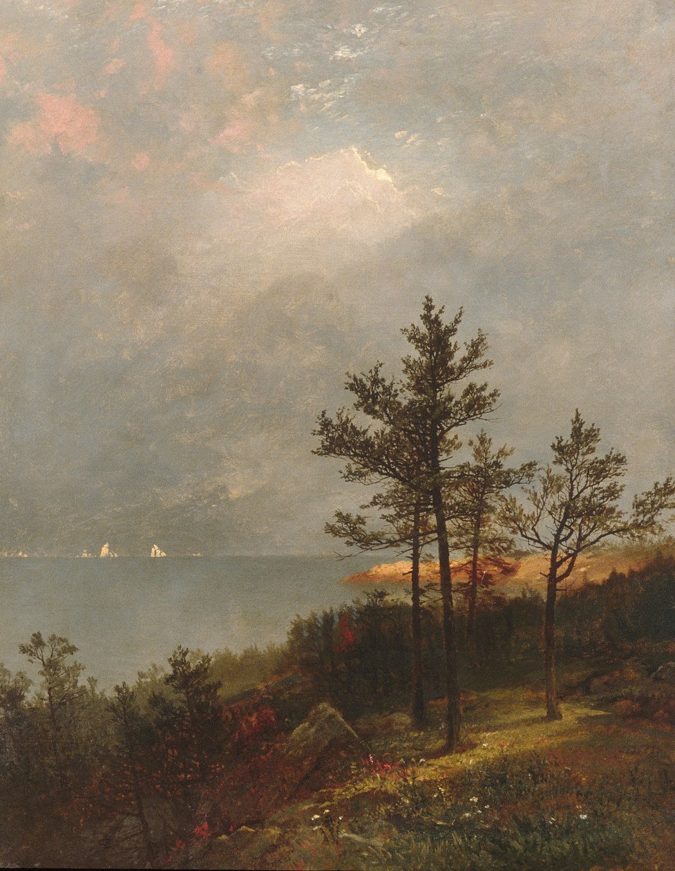 Tempesta in arrivo sul Long Island Sound, 1872 da John Frederick Kensett