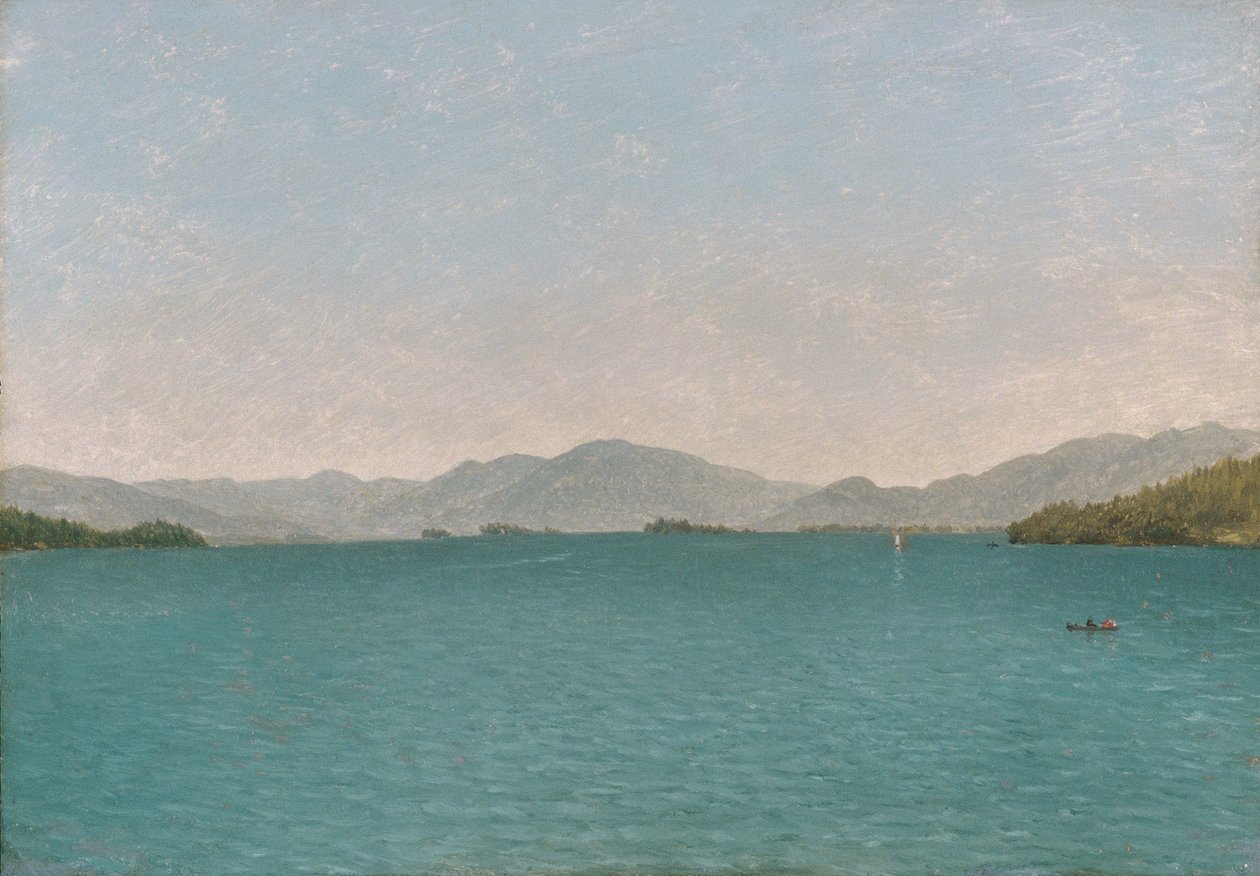 Lago George, Studio libero da John Frederick Kensett
