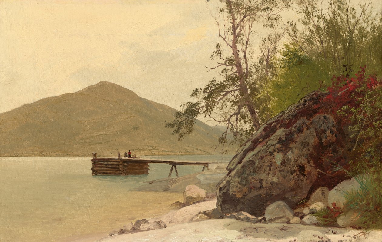 Sbarco a Sabbath Day Point da John Frederick Kensett