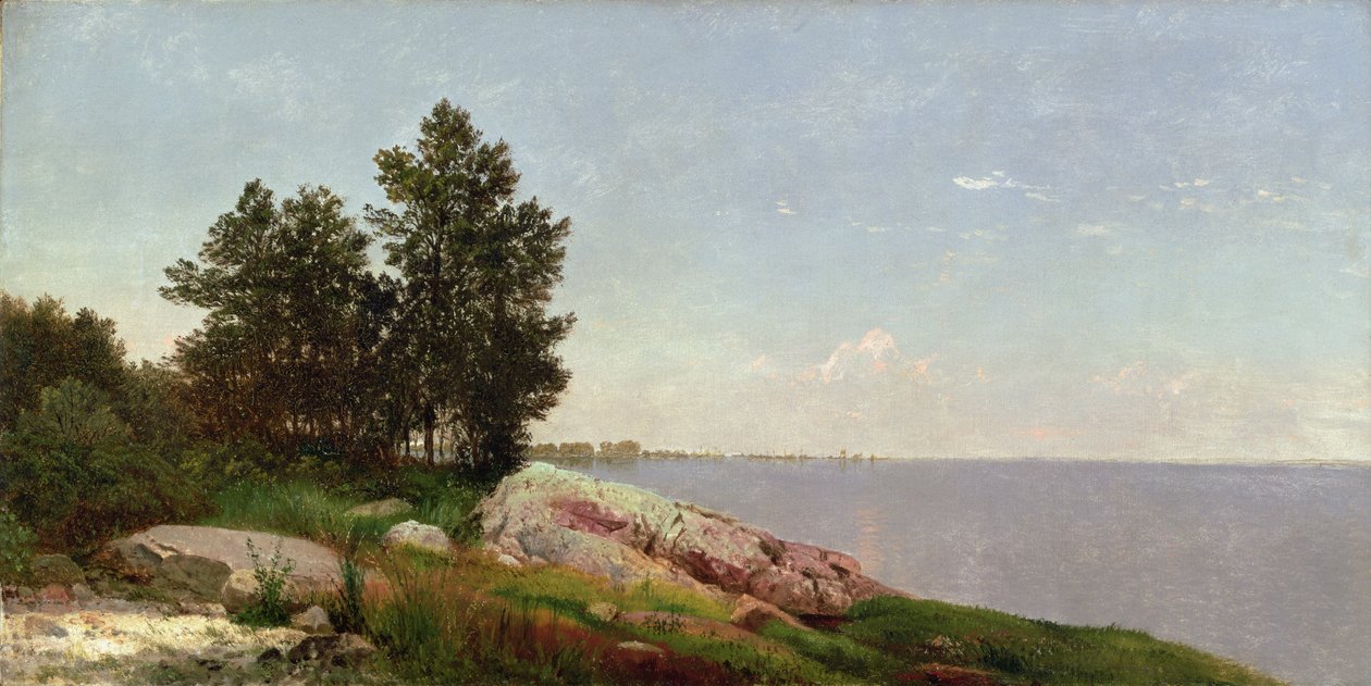 Long Island Sound a Darien da John Frederick Kensett