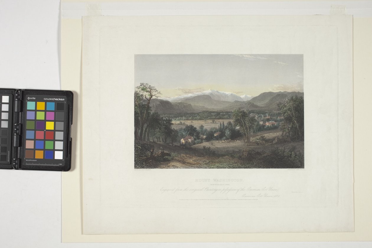 Monte Washington dalla Valle di Conway da John Frederick Kensett