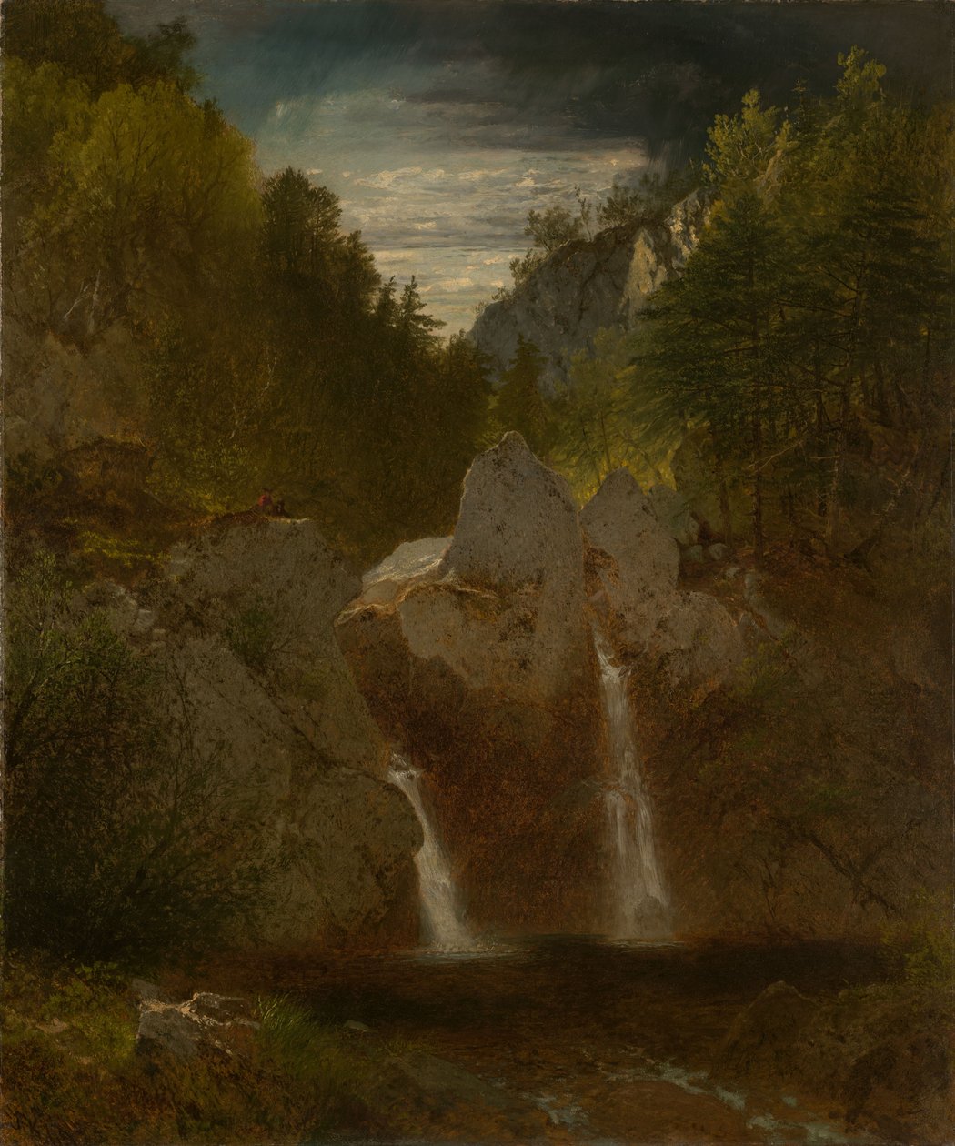 Rocky Pool, Cascate di Bash Bish da John Frederick Kensett