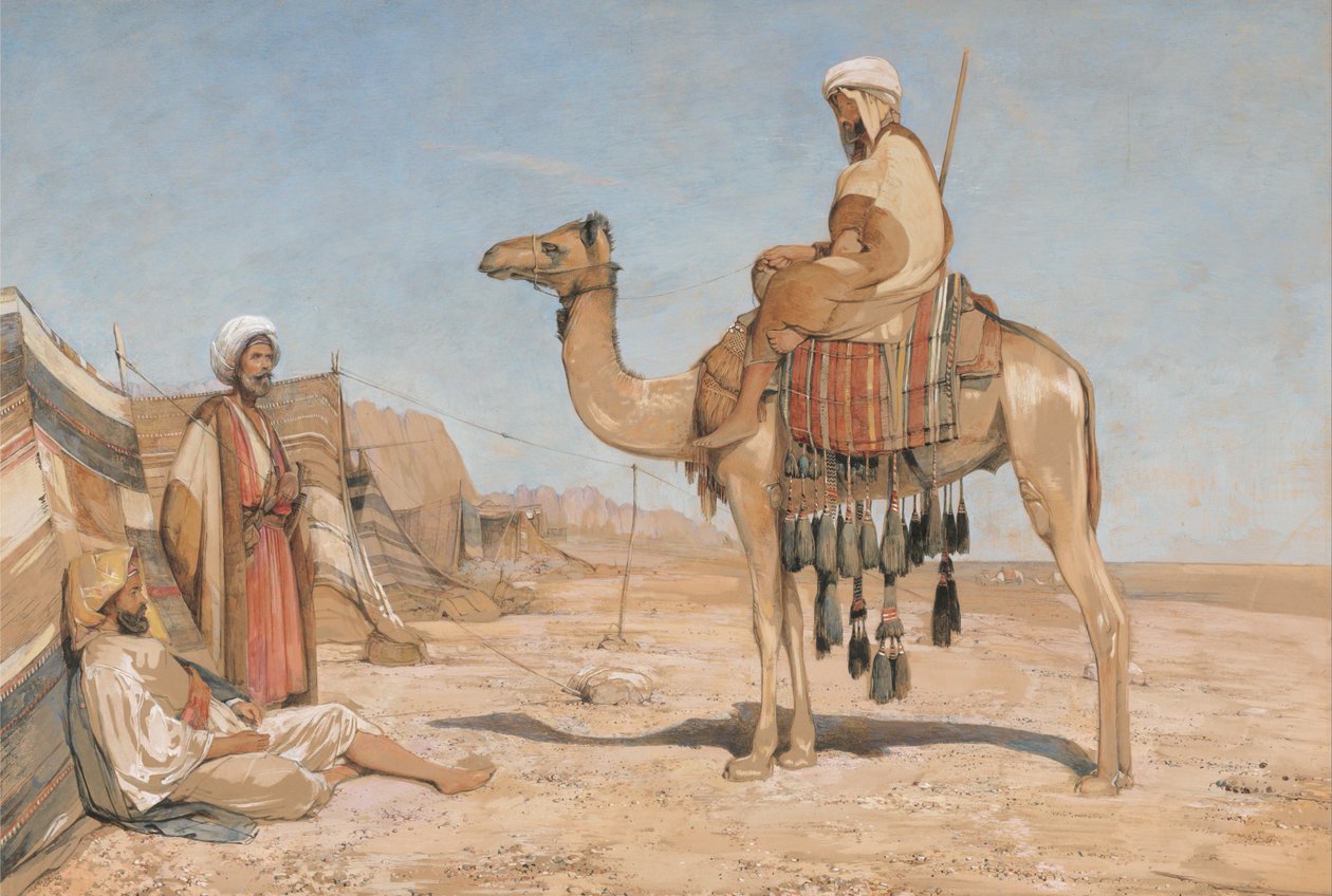 Un accampamento beduino; o, gli arabi beduini da John Frederick Lewis