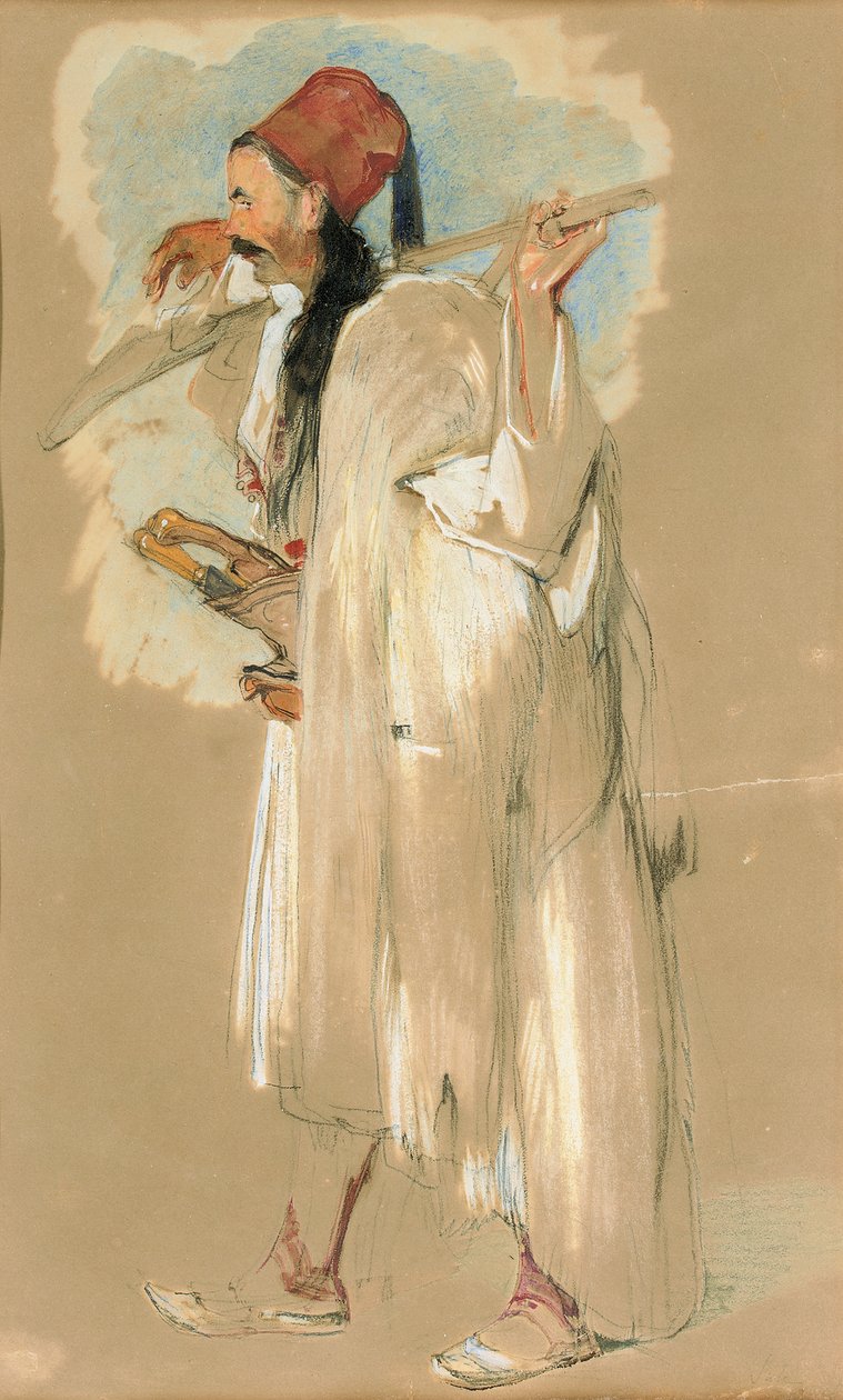 Un guerriero Suliote da John Frederick Lewis