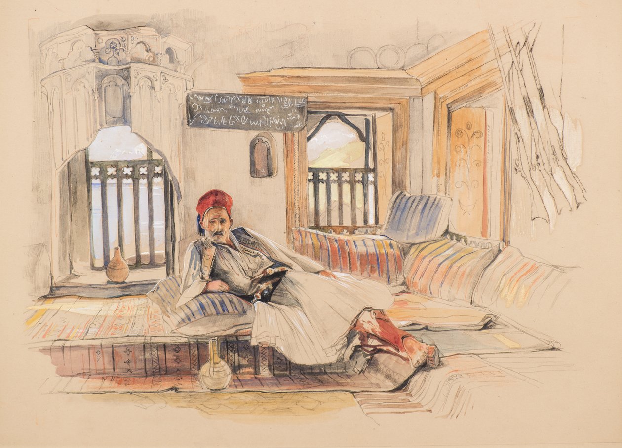 Un Interno Orientale da John Frederick Lewis