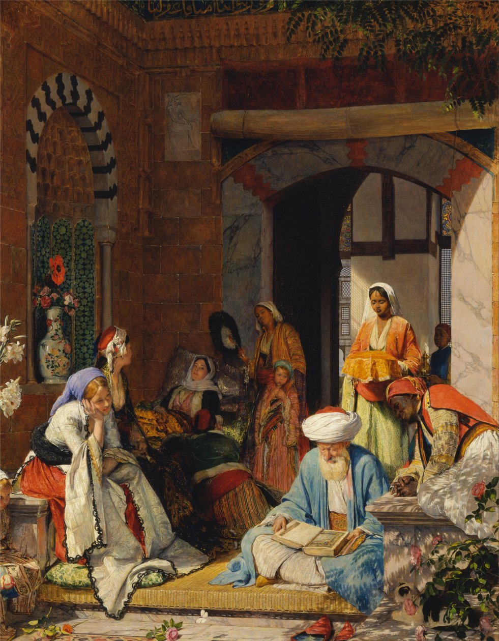 "E la preghiera della fede salverà i malati". da John Frederick Lewis