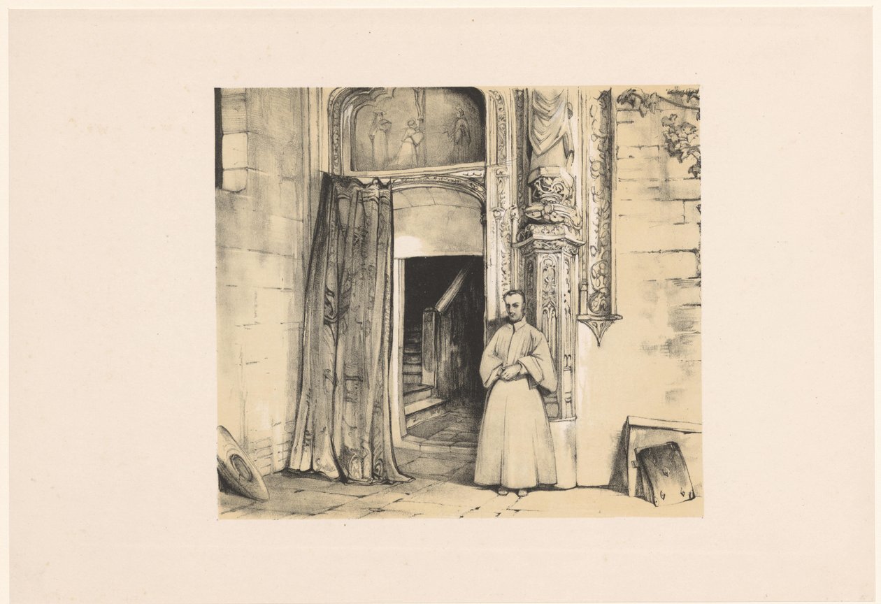 Porta del Convento de San Juan de los Reyes a Toledo da John Frederick Lewis