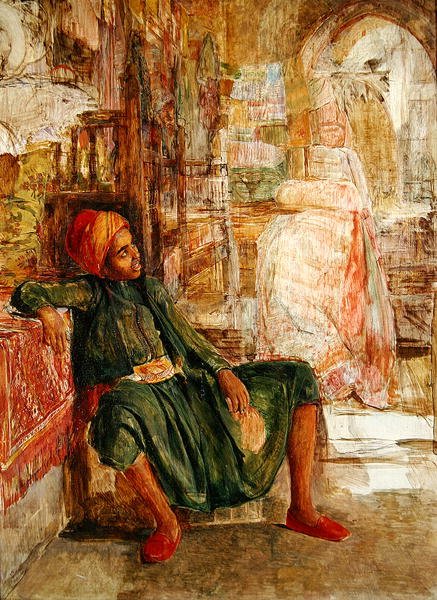 Ebdul Hadi, uno studio di ritratto da John Frederick Lewis